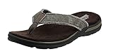 Skechers Supreme Bosnia, Men's Flip Flop Sandals, Brown (CHOC), 12 UK (47.5 EU)