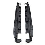 EU AUTO PARTS RUNNING BOARDS COMPATIBLE FOR MERCEDES ML W164 SIDE STEPS OE STYLE ALUMINIUM ALL BLACK
