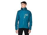 RONHILL Running, Men's Tech Gore-Tex Mercurial Jacket, Deep Teal/Acid, L