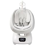 Graco Eluma Sway Soothing Baby Swing, Birth to 9kg (Approx. 6 Months), cry Detection Technology That Senses Your Baby and soothes/Settles, 3-Recline Positions, Rori Fashion