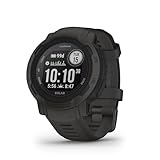 Garmin Instinct 2 Solar Rugged GPS Smartwatch, Graphite