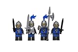 LEGO Knight Mini Figures 4 Falcon Knights Figures Black Falcon Knights (Knight 2)