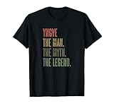 YNGVE the Man the Myth the LEGEND | FUNNY - Mens Boys Name T-Shirt