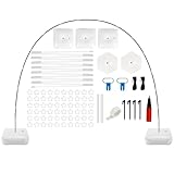 MUAEEOK Balloon Arch Kit, 3m Wide High Adjustable Balloon arch Frame, Large Balloon Arch Stand Ideal For Party Decorations, Not Include Balloons