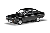 Corgi Diecast Model Vehicles - VA14906 Ford Escort Mk2 RS2000 Black, Men & Women Souvenir Gifts from UK - Small Die Cast Toy Car Models for Boys, Gift for Motor Enthusiasts