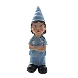 molchagar Nurse Garden Gnome Statue,Healthcare Worker Gnome Figurine for Lawn Ornaments Indoor or Outdoor Decor Christmas Birthday Gift
