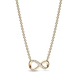 PANDORA Sparkling Infinity Collier Necklace- No Box