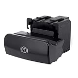 Handbrake Button Electric Switch Electric Parking Brake Compatible with Peugeot 3008 5008 308 Citroen C4 II Picasso & Grand DS4 470703 470702 470706, Matte Black