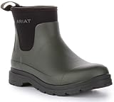 ARIAT Womens Kelmarsh Shortie Wellington Boots - Dark Olive Footwear UK Size - UK 7