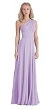 Lecureler Convertible Prom Bridesmaid Dress Lilac Size 12