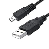 Replacement USB Data Transfer & Charging Cable DMW-USBC1 – Compatible with Panasonic Lumix DMC Cameras G3, G5, G6, GF3, GF6, GF7, GH3, GM1, GM5, GX1, GX7, LF1, LX5, LX7, LX100, LZ20, LZ40, S2