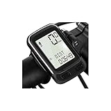 Bike Computer Wireless Waterproof Bicycle Odometer Speedometer Automatic Wake-up 22 Function Cycling Computer User A/B LCD Backlight 5 Language Displays Cycling Accessories Outdoor Exercise Tool