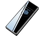Electric Lighter With USB-C - Windproof, Flameless, Safe for Travel - Perfect for Candles, BBQ - Sleek Design, Eco-Friendly - Black