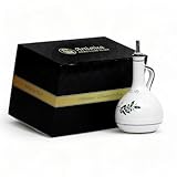 Authentic Deruta Ceramic Olive Oil Dispenser - Presented in an elegant branded Gift Box - Hand-painted in Deruta, Italy Olive Design - Shipped with a Certificate of Authenticity.