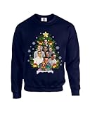 New Spirit Original Phil dunphy christmas tree xmas festive MF meme trend Unisex Funny Adults Sweatshirt Jumper Navy
