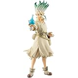 Epitome Ishigami Senkuu Anime Figure Dr Stone Action Figure Manga Character Statue Standing Posture PVC Model Desktop Ornaments Decoration Souvenir Collection Gift for Fans