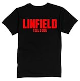 Linfield Till I Die Premium Mens T Shirt XX-Large Black