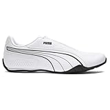 PUMA Mens Redon Bungee Lace Up Sneakers Shoes Casual - White, White, 12 M