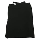 PERSONA by Marina Rinaldi Women's Elegant Art Lemonade Pants Made in Italy - Black - UK UK XL