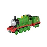 Thomas and Friends Toy Train, Henry Diecast Push-Along Engine with Tender for Preschool Pretend Play, HMC43
