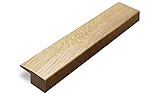 Solid Oak 18mm 'L Section' Door Bar Threshold Door Strip Un Finished Oak