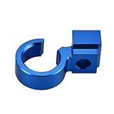 Brake Disc Guard Fit For Suzuki DR-Z400SM DRZ400 SM 2005-2024 RMX450Z 2010-2011 Front Brake Hose Mounts Cable Clamp Holder Motorcycle Parts(Blue)