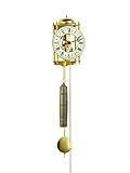 Hermle Antique Style Mechanical Skeleton Wall Clock with Hour Strike 70332-000711