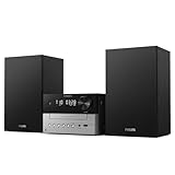 Philips TAM3505M2/12 Mini Hi-Fi System with CD, FM/DAB/DAB+ Radio, Bluetooth & Remote Control – Black