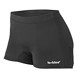 lobloo Women’s Athletic Cup Support Underwear Pelvic Protection Underwear, Women’S Sports Protection, Reversed Jill Shorts, Female Protective Jocks, Athletic Cup Goes On The Outside, Black, L
