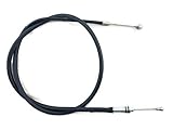 LINMOT SAPETX125 Motorcycle Clutch Cable for Aprilia ETX 125 (SIL. ROTAX 122) Bowden Cable Black