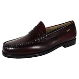 G.H. Bass & Co. Men Larson Loafers, Red (Wine Leather 0nn), 8 UK