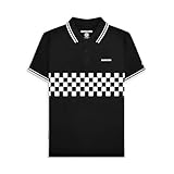 Lambretta Mens Tone Polo Black L