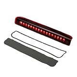 VekAuto LED Third Brake Light Compatible for Renault Megane MK III 2008-2016, Waterproof Plastic Red Housing 3rd High Mounted Stop Lamp Rear Center High Level Brake Light
