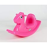 Little Tikes Rocking Horse. Toddler Rocking Toy With Easy Grip Handles and Stable Saddle. Durable, Stable, Kid-Safe Toy For Indoor or Outdoor. Magenta,Aged 18 Months +,26.4 x 28.6 x 48.5 cm