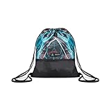 Mercedes AMG Petronas Formula One Team - Official Formula 1 Merchandise - Graffiti Pull Bag - Black - One size