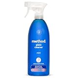 Method Glass Cleaner Spray, Window And Stainless Steel Glass Spray, Fresh And Vibrant Mint Scent Fragrance, Pack of 1, 828 ml