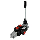 1 Bank, 3/8" BSP, 45 l/min, Double Acting, 3 Position, Spring Return, Hydraulic Monoblock Valve