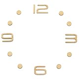 PATIKIL 0.79inch Self Adhesive Clock Numbers Kit With Arabic Numerals/Vertical Dots for DIY Digital Replacement Parts
