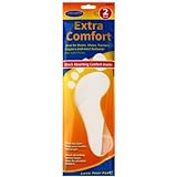 LND Gifts Extra Comfort Inner Soles for Men & Women - 2 Pairs of Unisex Insoles for Kids, Size 3-11, Ideal for Shoes That are Too Big, Boots, Trainers, Slippers - Easily Trim to Size