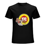 Men's Montesa Devil Logo Round Neck T-Shirt Black L