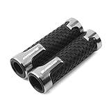 Motorcycle Gel Grips For SUZUKI BURGMAN 650 400 125 200 250 AN650 AN400 AN125 AN200 Motorcycle Accessories CNC Handlebar Grips Cover Handle Bar Grip(Titanium)
