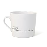 East of India | Porcelaine Mug | Wobbly Mug-Tea is a Warm Little Hug