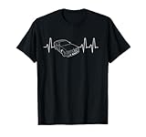 E36 Car Heartbeat Line for Auto Enthusiasts T-Shirt