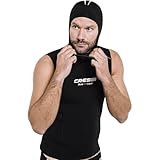 Cressi Base Layer Man 2.5mm - Diving Undersuit Jacket Neoprene 2.5mm, Black, for Mens