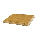 Oak Veneer Wooden Display Plinth Base 8x6" for Casts, Ornament, Award, Trophy