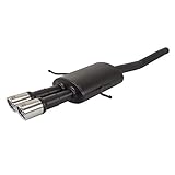 Ulter Sport Sport Exhaust compatible with Mini R56 Cooper S 1.6 128kW 2006-2013 2x70mm