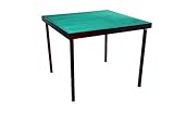Engelhart - 390501- Bridge Table Birchwood - wooden foldable card table - felted green top (89 cm x 89 cm)