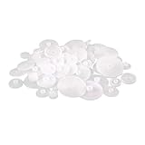 Huhudyy 58 Styles Plastic Gears Cog Wheels All The Module 0.5 Robot Parts DIY Necessary