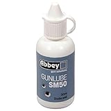 Abbey SILICONE GUN LUBE OIL SM50 FROM GUN SOLUTIONS 30ML LEATHER PLASTIC