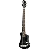 Hofner HCT Shorty Guitar - Black, HCTSHBKO